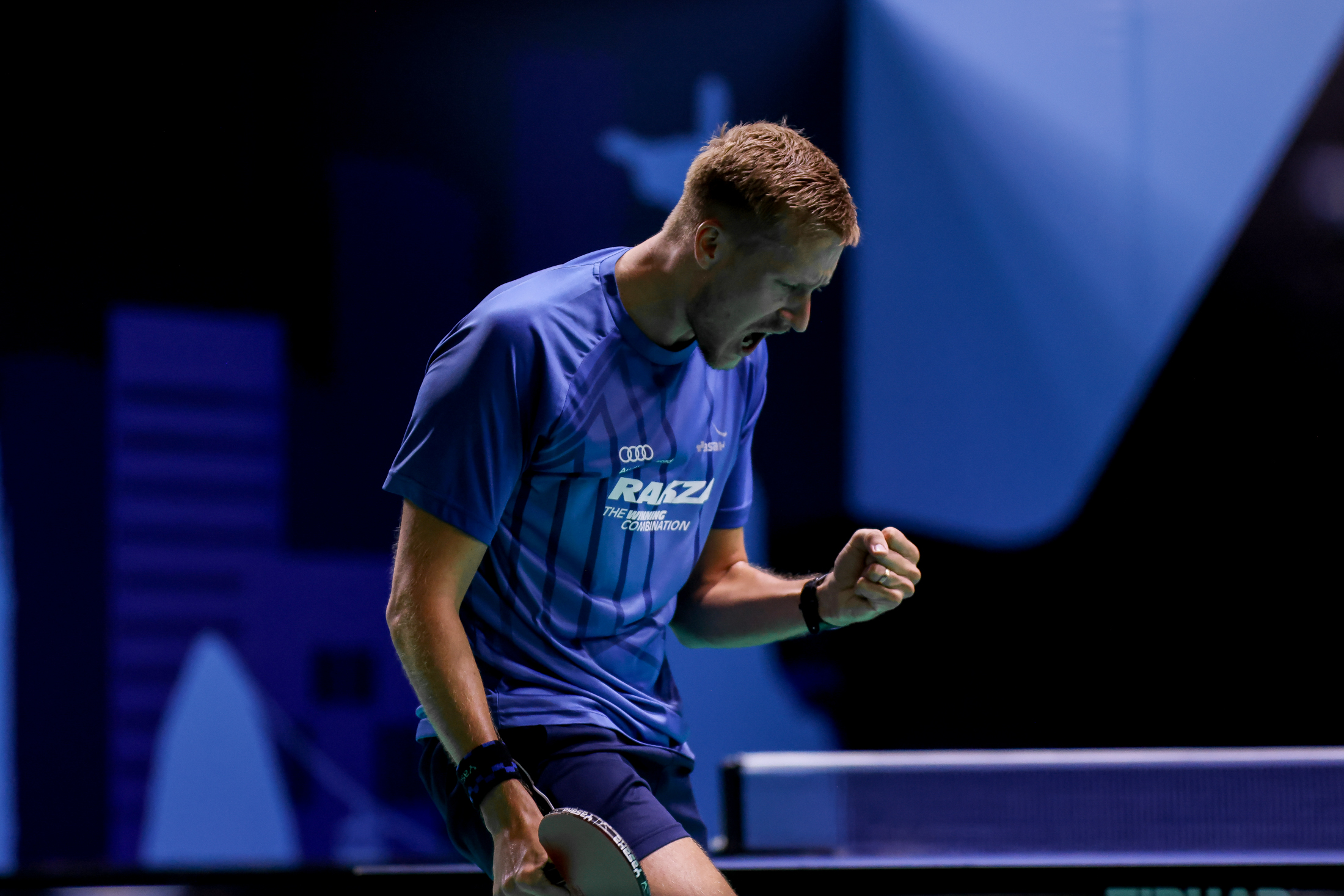 pro spin series table tennis live score